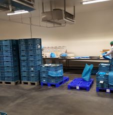 Plaza Foods: Inside the production facility in Nijmegen, the Netherlands.